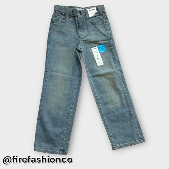 SONOMA NEW GOOD FOR LIVE RELAXED 7 REGULAR BOYS STRETCH BLUE JEANS 7 - Picture 2 of 7